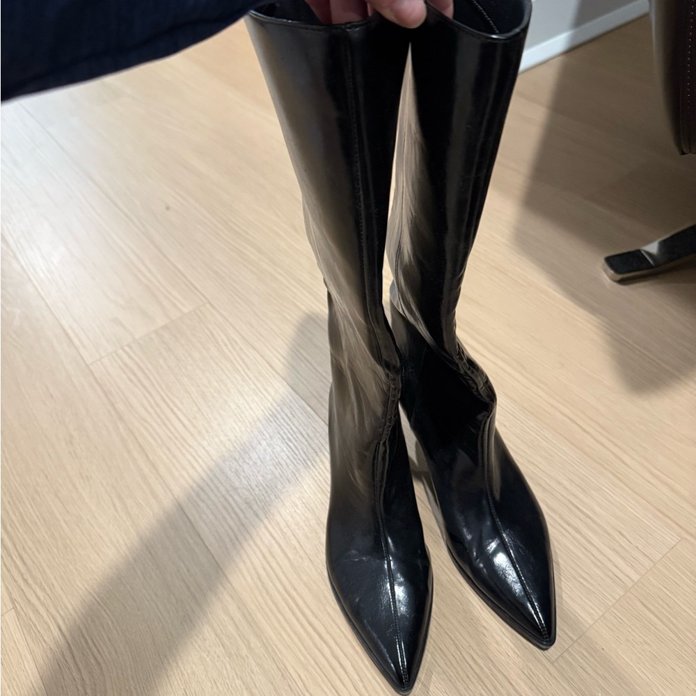 Zara over the knee boots